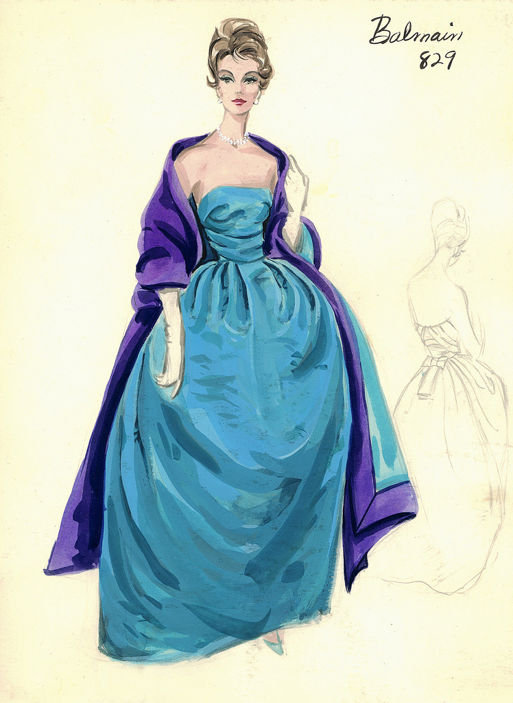 1945 Bergdorf Goodman Ad - Flash-Belt Jersey Dress and Little-Plaid Suit on  eBid United States